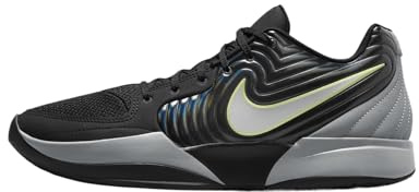 Nike Ja 2 Basketball Shoes (FD7328-001, Black/Light Smoke Grey/Light Lemon Twist/Phantom), Black/Light Smoke Grey/Light Lemon Twist/Phantom, 11.5 UK