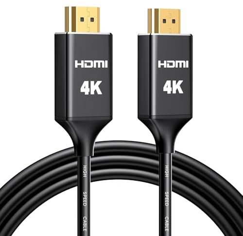 Highwings 4K Long HDMI Cable 5M | in-Wall CL3 Rated HDMI Cable 2.0 | Support HDR10 8/10bit 18Gbps HDCP2.2 ARC | High Speed HD Shielded Cord | Compatible with Laptop, PC, HDTV, Projector