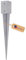 GeZu Impex® Support de Poteau à Enfoncer Galvanisé à chaud Lot de 8 91 x 91 x 900 mm douille piquet cloture bois ancre