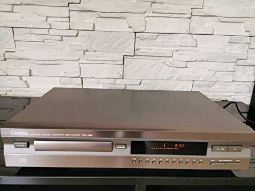 YAMAHA CDX 396 CD-Player Titan - Silber - Analoger und Digitaler Ausgang - Shuffle, Repeat - Für Fahrzeug, Heim und Haus