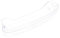 Spares2go Door Shelf Bottle Bar Rack For CDA Fridge Freezer (440 x 110 x 95 mm)