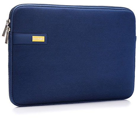 Wasserresistente Lycra Hülle für 11-11.6 Zoll MacBook Air/Ultrabook/Netbook/Tablette Laptop Schutzhülle Schutztasche Notebooktasche Marine