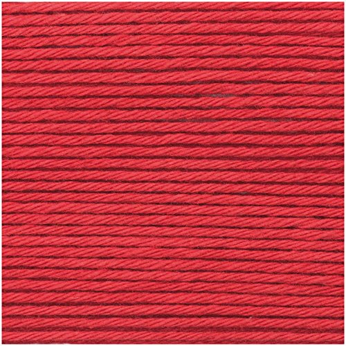 25g Ricorumi Farb-Nr. 28(rot) 100% Baumwolle