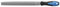 Holzraspel halbrund 200 mm Holzfeile Halbrundfeile von SECOTEC®