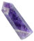 FHNP367 Heilkristall, 100% natürlich, rosafarbener Rosenquarz, 5 cm, 50-60 mm 2 inch One Chevron Amethyst