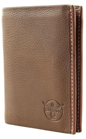 Chiemsee Herren Geldbörse Portemonnaie Geldbeutel Braun 8182
