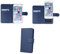 Supercase24 Flip Case für TP-Link Neffos C9 Max Bookstyle Klapp Etui Hülle Handy Tasche Bookcase Cover Schutzhülle in blau