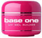 Silcare - 100g GRANDE FORMATO Gel UV Monofasico THICK VIOLET 3in1 ad alta densità con filtro antingiallimento - Ricostruzione unghie, coperture e refill. Non scotta e non cola