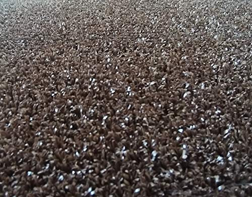 GleeGrass Césped Artificial Color Marron Altura 8mm (+/- 5%) 9,95€/m2 (Ancho 1 x Largo 5 Metros)