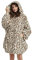 Viviland Oversized Hoodie Fuzzy Blanket Sweatshirt, Super weicher warmer bequemer Riesenpullover mit großer Fronttasche, Geschenke für Frauen Männer Teenager Kinder, Gepard Print Beige
