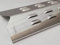 KOCH #55 Rostfreier Flammenverteiler 395x145mm passend div. Gasgrill Modelle - Universal Brennerabdeckung mit Kiemenstruktur - Massiver Edelstahl V2A Stärke 1,25mm, 650g! 1A Qualität Made in Germany
