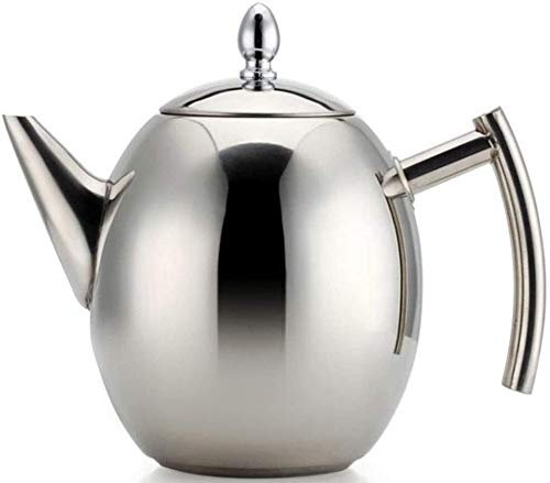 Bollitore a Gas in Acciaio Inox teiera caffettiera, Piccolo Bollitore a Gas Famiglie con Filtro Lunga Durata (Size : 1.5l)