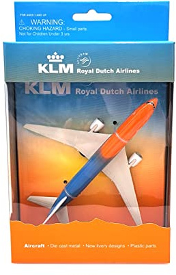 Daron Orange Pride Diecast Toy Model Plane RT2300