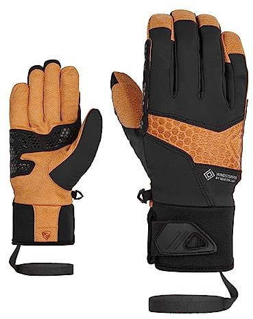 Ziener Unisex GORNER Outdoor-Handschuh/Skitour | atmungsaktiv, funktionell, tan, 7,5