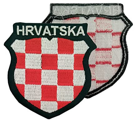 Ärmelschild Kroatien (Aufnäher/Patch)