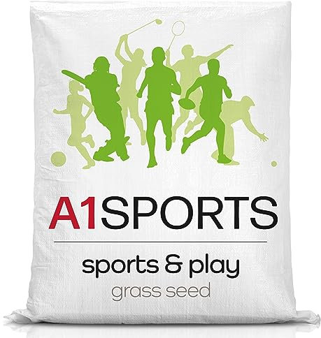 A1 Sports – Sports & Play Grass Seed, A1 Lawn Grass Seed for Sports and Play Areas – Perfect for establishing New lawns, Over-Seeding and Patch Repair, (AMPRO5)
