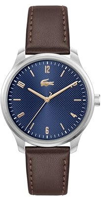 Lacoste Analog Quarzuhr für Herren Kollektion Lisbon mit Lederarmband Lederarmband - 2011322