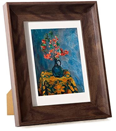 Bilderrahmen Nordischer Kunst-Bilderrahmen, Retro-amerikanischer Stil, Wandbehang, breiter Rand, Kunstharz-Fotorahmen for Hochzeitstisch, 1 Stück, Mul-Größe Fotorahmen ( Color : E , Size : 6 inch-10.2