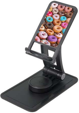ESASAM Donut Mobile Phone Holder, With A 360 ° Rotating Base, Suitable For Both Mobile Phones And Tablets