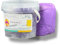 Cake&Cake Contest Pasta Di Zucchero Da Modeling Colorata Da 800Gr In Secchiello Trasparente Con Tappo A Pressione Salva Aria. Resistente, Elastica, Resistente Al Caldo E All'Umidità (Viola)
