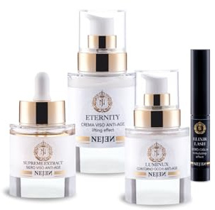 Nejen Absolute Skincare Anti-Aging Komplett-Set mit Gesichtscreme, Serum, Augenkontur und Wimpernserum