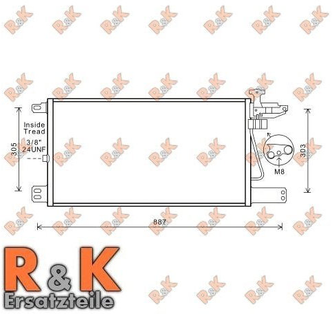 PRASCO SC5034 Condensador aire acondicionado
