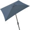 Aktive 53878 - Sombrilla jardín rectangular, Parasol terraza, Sombrilla rectangular, Toldo 3x2 m, Sombrilla terraza jardín, color antracita, mástil aluminio