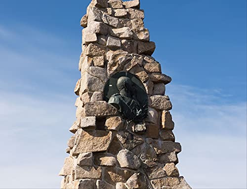 hansepuzzle 58918 - Bismarck-Denkmal Puzzle 1000 Teile | Menschen Puzzle mit hochwertiger Puzzle Aufbewahrung: Kartonbox und Wieder verschließbarem Beutel | Puzzle-Maße: 60 x 46 cm