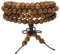 Eigso Unisex 8 mm Wenge Mala Gebetsperlen Halskette Armband Meditation Buddhistische Mala Perlen