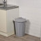 URBNLIVING 23 Or 40 Litters Disposal Rubbish Garbage Kitchen Bin Removable Lids (40 Liters, Grey)