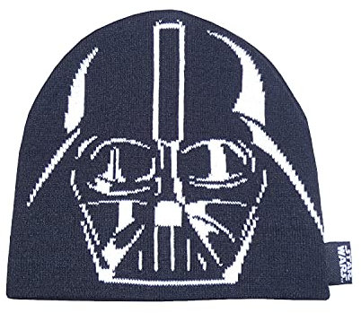 Star Wars Vader Face Beanie Mütze schwarz