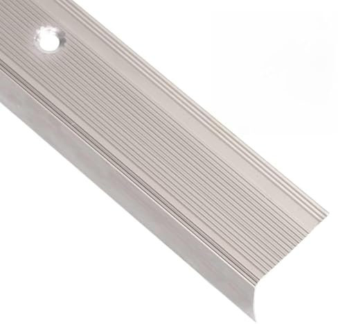 vidaXL Treppenkantenprofile L-Form 15 Stk. Aluminium 100cm Champagner, Treppenkante, Treppenprofil, Stufenprofil, Stufenkante, Treppenprofile