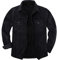 ZENTHACE - Camicia giacca da uomo in flanella foderata in caldo pile Sherpa, a quadri (interamente foderata in pile Sherpa), 3XL