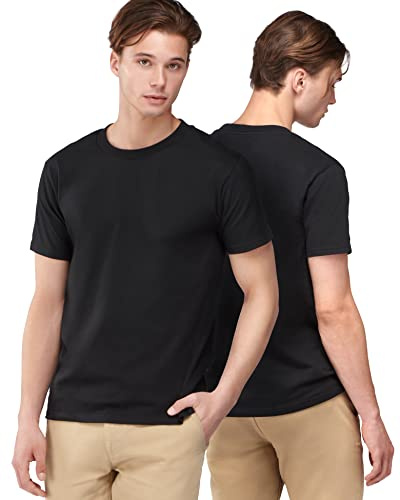 Nuqlo T-Shirt Uomo | Pacchi Risparmio | 100% Cotone | Pacco Tshirt Manica Corta | Magliette Basic | Casual - Palestra - Sportivo - Urban | Multipack Idea Regalo | Pack 2 | Pack 3 | Pack 5 | No Logo