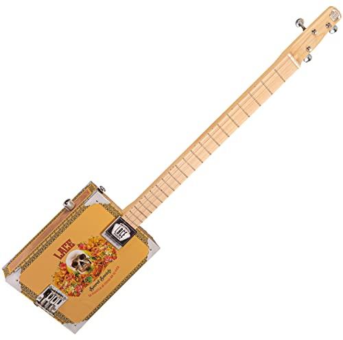 LACE CBG3000 ELECTRIC CIGAR BOX GUITAR - SECRET SOCIETY - 3 STRING