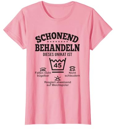 45. Geburtstag Beste Freundin 45 Geburtstag Mutter Mama Frau T-Shirt