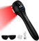 Red Light Device,Red Infrared Light Device,Portable Cold Red Light,5/10/15/20 Timer 4 Power with LED Display for Back, Shoulder, Arm (14x650nm+3x808nm)