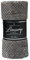 VELVETIO Luxury Waffle Fleece Popcorn Throw, Extra Large Thermal Warm Honeycomb Blanket, Soft & Cosy 100% Polyester Snuggle Sofa Bed Throws, 130 x 150cm, Charcoal