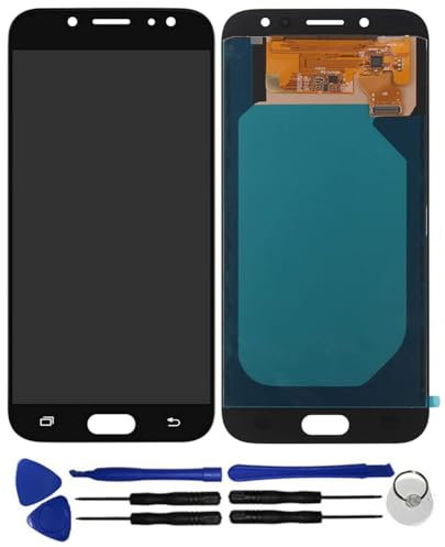 OYOG Ecran pour Samsung Galaxy J7 (2017) J730F/DS J730FM/DS Ecran Vitre Tactile LCD Assemblé (sans Châssis) Remplacement Noir