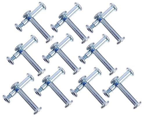 Happyyami 20St für Rollschuhe Reparaturwerkzeug für Radachsen Lagerschrauben aus Metall Skateboard Radschraube für Schlittschuhe Lagerschrauben aus Edelstahl Rollschuhlaufen Bolzen
