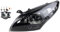 Johns, Phare halogène avant pour Renault Megane III 12-13 H7 H7 gauche + phare antibrouillard + ampoule