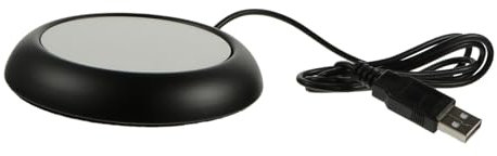 Alipis Heated Coasters USB Charging Coaster Mug Warmer for Coffee Creative Design Electric Cup Warmer for Beverage at Home Office Desk