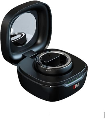 OBA Ring-R10 3.0 Terza generazione, Lettore NFC, Anello smart Passi,Distanza,Calorie,Cardio,Qualità sonno,Ossigeno sangue, APP copertura in Ceramica, IP68 (Taglia - L Diametro 19,8 mm)
