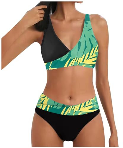 GFPGNDFHG Bikini bügel Damen Set super Push up bademode Badeanzug Kimono Strand Triangel Cup d Boho pink schwarz