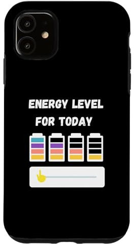 Coque pour iPhone 11 batterie 3d design complet logo 3d batterie pleine