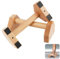 Liegestützgriffe 2 Push Up Bars Holz Parallettes gelenkschonende Liegestützgriffe Calisthenics Equipment Fitnessgeräte für zuhause Handstand & Liegestütze (20cm)