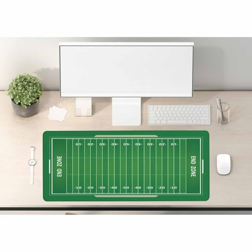 Woutay Large Mouse Pad,Football Field,Ultra Thin Large Mouse Pad,Cool Desk Pad for Keyboard and Mouse