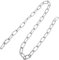 CHILDWEET Eisenkette kettenschloss lampenkette metallkette sicherheitskette stahlkette Spulensäule mit Drahtaufwicklung aus Edelstahl Edelstahl-Ankerkette Torkette Rostfreier Stahl Silver