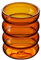 ccuzs Bubble Glass Cups, 300ml Clear Drinking Mug, Aesthetic Water Milk Wine Tumbler, Dishwasher Safe Glassware for Cocktail, Whiskey, Champagne, Tea, Crafted from Silicon Glass Material