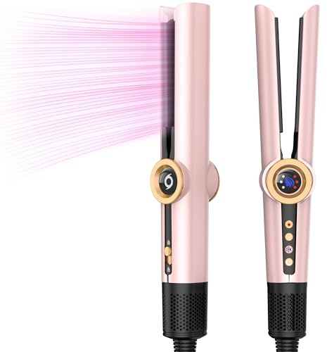 OKWRAP Air Straightener 110000RPM Föhn Glätteisen Haarglätter mit Luft1200W